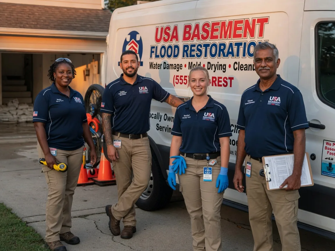 Basement Flood Cleanup company in Wright City, OK