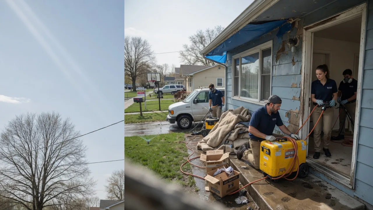 Basement Flood Cleanup in Wright City, OK near me